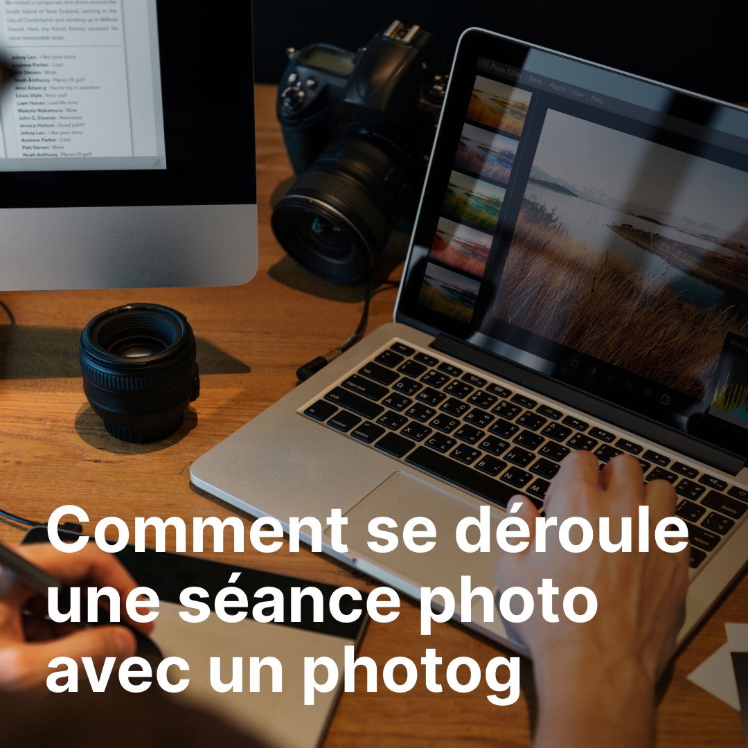 Comment se déroule une séance photo avec un photographe professionnel en Belgique ?
